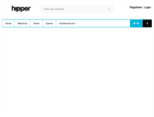 Tablet Screenshot of hipperjeans.nl